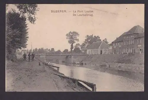 Ansichtskarte Beernem Flandern Belgien Pont Louise