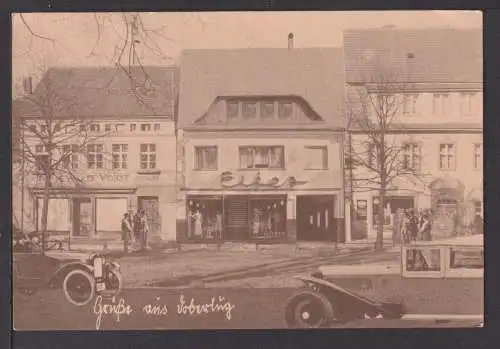 Ansichtskarte Doberlug Kirchhain Brandenburg Auto Automobil Oldtimer