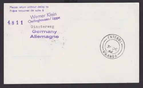 Flugpost Airmail Dekor. Frankatur Widerstandskämpfer Brandenburger Tor LH 736