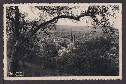 Ansichtskarte Diekirch Luxemburg Klemskerke Belgien 1953