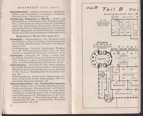 Ludwig Hohlwein selt Künstler Heft München Deutsches Museum Pläne der Sammlungen