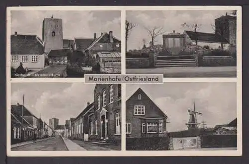 Ansichtskarten Marienhafe Niedersachsen Ostfriesland 1957 div Ansichten Lingen