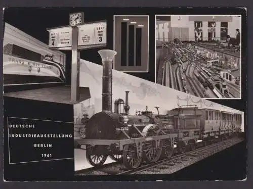 Berlin Charlottenburg Bund Anlasskarte SST Deutsche Industrieausstellung 1961