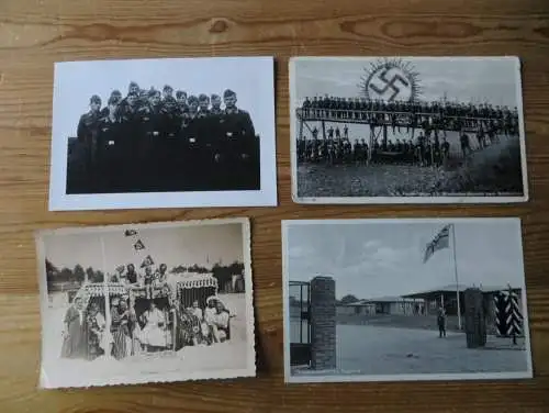 Nachlass Sammlung II. Weltkrieg inter Lot mit meist Privat Foto - Ansichtskarten