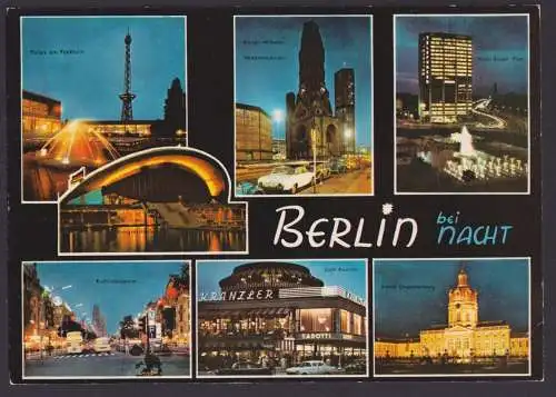 Berlin Lot Sammlung 7 x Groß Ansichtskarten 210 x 150 u.a. Brandenburger Tor