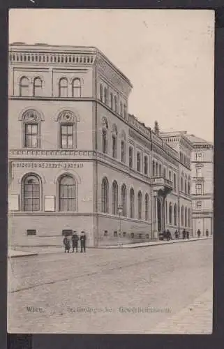 Ansichtskarte Wien Österreich 1908 Technologisches Gewerbemuseum Salzburg