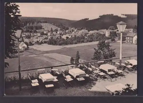 Ansichtskarte Finsterbergen Gastronomie Landschaft Thüringen Thüringer Wald