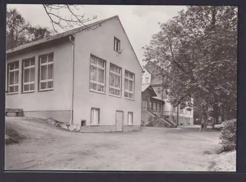 Ansichtskarte Gernrode Erholungsheim Freundschaft Harz Sachsen Anhalt Bild und