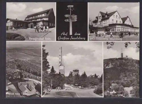 Ansichtskarte Inselberg Berg Thüringen Thüringer Wald Berggasthof Stöhr Auslese