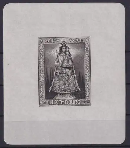 Luxemburg Block 4 Madonna Luxus postfrisch MNH Kat.-Wert 5,00