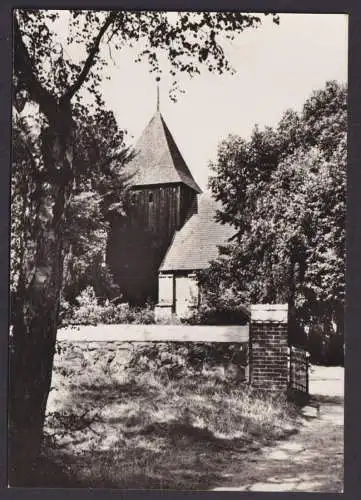 Ansichtskarte Prerow Mecklenburg Vorpommern Darß Ostsee Semanns Kirche