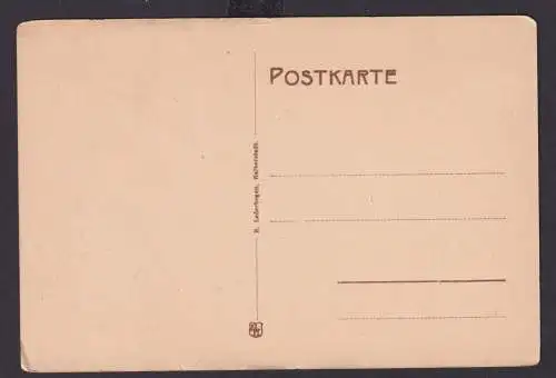 Ansichtskarte Goslar Niedersachsen Hoher Weg Verlag R.Lederbogen Halberstadt