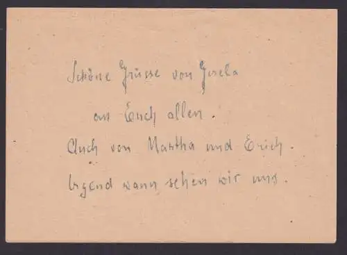 All. Besetzung Ganzsache Stephan UPU P 965 inter SST Dachau Gedächtniskundgebung