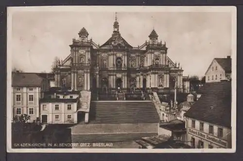 Ansichtskarte Albendorf Schlesien Ostgebiete Gnadenkirche 1930 Tschechien