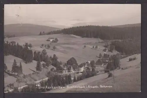 Ansichtskarte Dreckschänke Breitenbach Tschechien Böhmen Kitzbühl Österreich