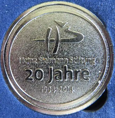 Münze Medaille Deutschland 2014 20 Jahre Heinz-Sielmann-Stiftung vz