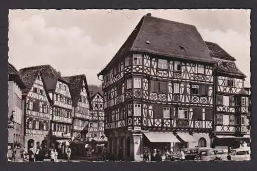 Ansichtskarte Mosbach Baden Palmsches Haus Fachwerk Häuser n. Heidelberg Baden