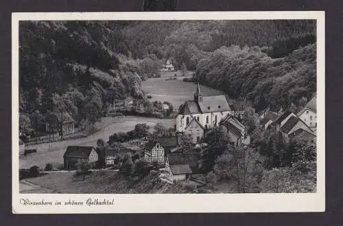 Ansichtskarte Wirzenborn Rheinland Pfalz Gelbachtal Wald Natur Kirche n. Hamburg