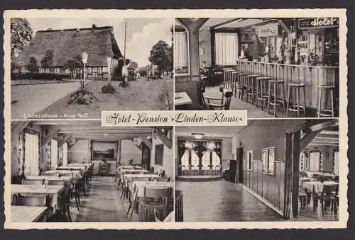 Ansichtskarte Itzstedt Schleswig Holstein Gastronomie Hotel Pension Linden