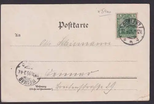 Litho Ansichtskarte Cappeln Stolzenfels Rheinland Pfalz Verlag Reishig Cappeln