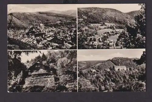 Ansichtskarte Schwarzburg Thüringen Thüringer Wald Versch. Ansichten Kunstverlag