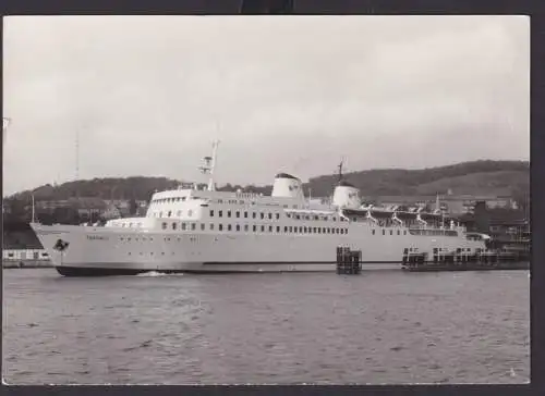 Ansichtskarte Binz Rügen Ostseebad Mecklenburg Vorpommern Fährschiff Saßnitz