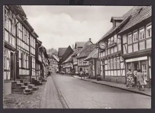 Ansichtskarte Stolberg Harz Sachsen Thomas Müntzer Gasse nach Guben