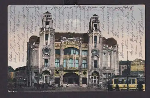 Ansichtskarte Frankfurt Hessen Circus Schumann Theater nach Dillenburg Hessen