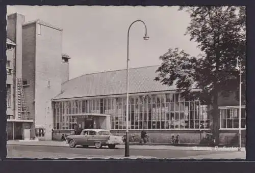 Ansichtskarte Bussum Postkontoor Oldtimer Laterne Niedersachsen