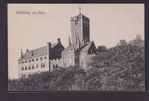 Ansichtskarte Eisenach Wartburg Ostansicht Thüringen