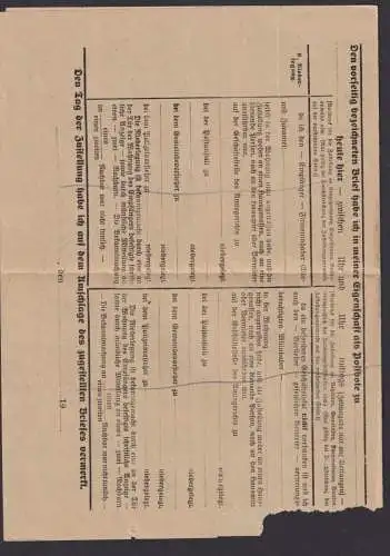 Lacoma über Cottbus Land Brandenburg Deutsches Reich Brief Landpoststempel