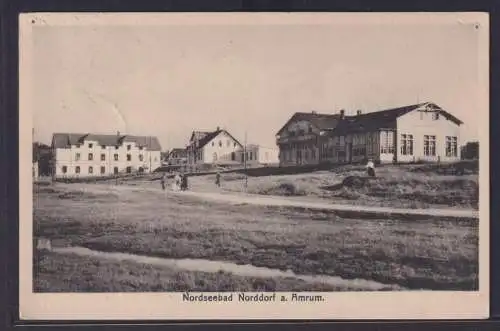 Ansichtskarte Norddorf Nordseebad Amrum Insel Schleswig Holstein ab Wittdün