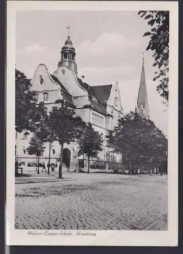 Ansichtskarte Hamburg Helene Lange Schule Bildung Mädchen Oberschule Verlag