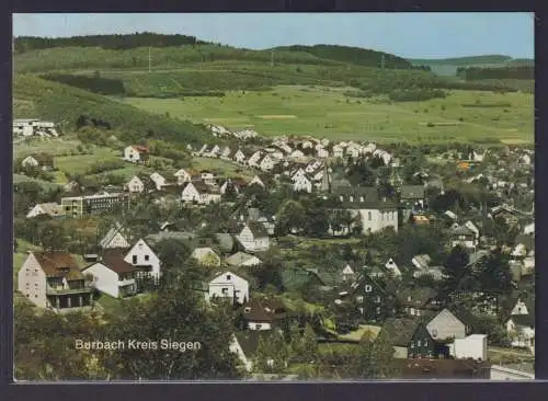 Ansichtskarte Burbach NRW Siegen Totalansicht Landschaft