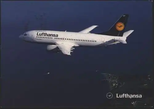 Bund Karte Lufthansa Boing SST Berlin Motiv Brandenburger Autogramme Flugkapitän