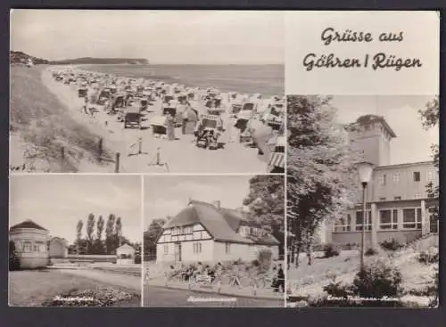 Ansichtskarte Göhren Mecklenburg Vorpommern Rügen Insel Strand Meer Ernst