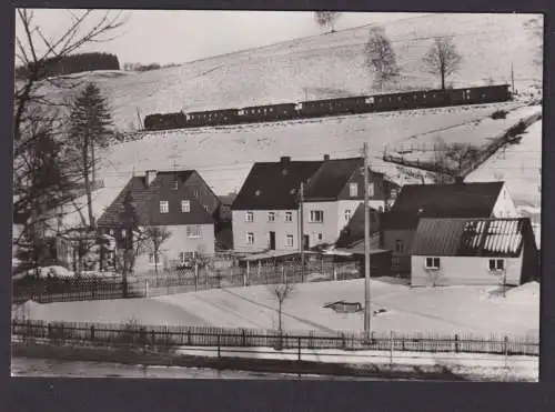 Ansichtskarte Neudorf Sachsen Anhalt Schmalspurbahn Cranzahl n. Oberwiesenthal