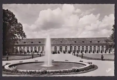 Ansichtskarte Ansbach Bayern Hofgarten Orangerie Springbrunnen Park