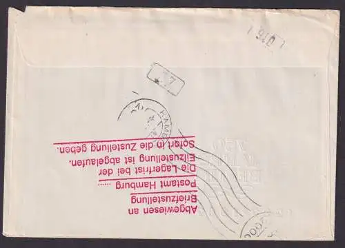 Briefmarken DDR Brief Einschreiben Eilboten EF Block 89 750 Jahre Berlin