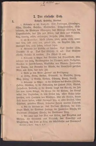 Übungsschule zur deutschen Sprache Ausgabe A. Gusinde + D. Fanke Verlag Berlin