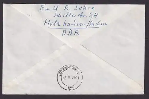 Briefmarken Flugpost Brief Air Mail Bund BRD LH 700 Lufthansa Frsankfurt