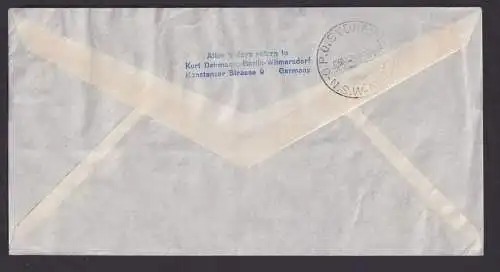 Flugpost Brief Air Mail KLM Amsterdam Niederlande Sydney New South Wales