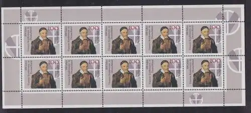 Bund Kleinbogen Zehnerbogen 1793 Vinzenz Konferenz postfrisch MNH Kat 13,00