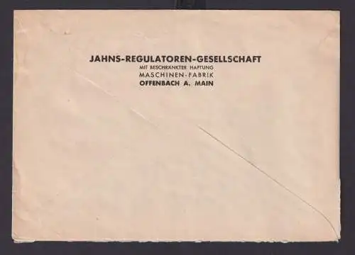 Offenbach Main Hessen Deutsches Reich Drittes Reich Brief Gesundheit SST Kaiser