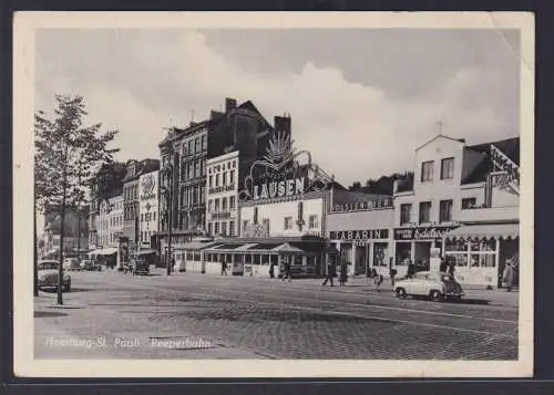 Ansichtskarte Hamburg St.Pauli Reeperbahn Edelweiss Lausen Tabarin Alraun