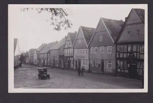 Ansichtskarte Sachsenhausen Waldeck Hessen Bäckerei Fr. Bernhard Marktplatz