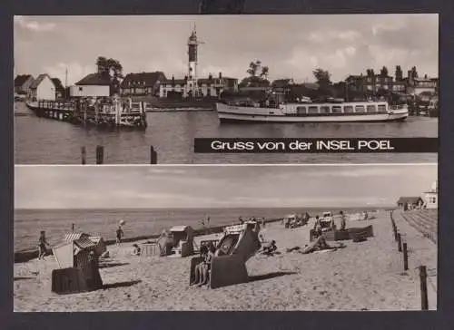 Ansichtskarte Poel Insel Mecklenburg Vorpommern Meer Strand Heldge Verlag Köthen