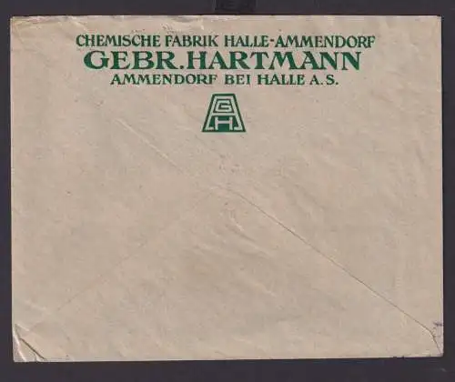 AFS Absenderfreistempel Deutsches Reich Drittes Reich Ganzsache SST Für guten