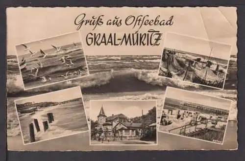 Ansichtskarte Ostseebad Graal Müritz Mecklenburg-Vorpommern 1960 Sachsen