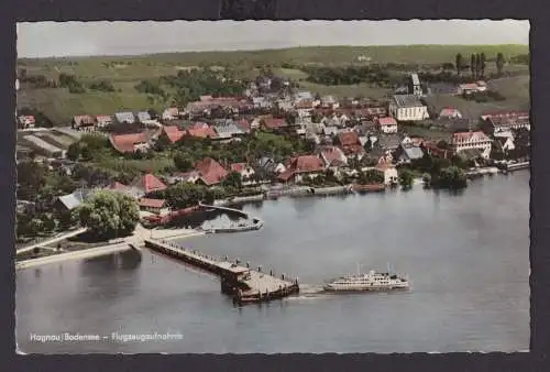 Ansichtskarte Hagnau Bodensee Baden Württemberg Ausflugdampfer Anlegestelle